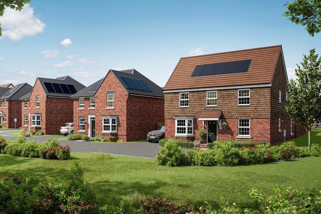 4 bedroom detached homes at Cuckoo Fields