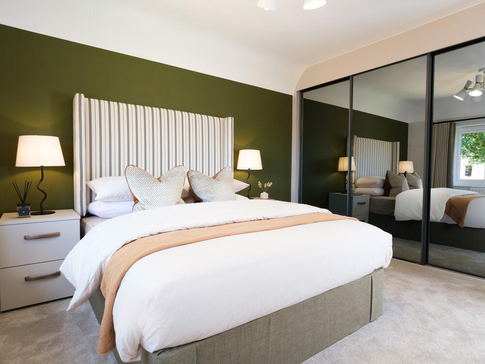 Bedroom 2 of the Balmoral, a 4 bedroom house