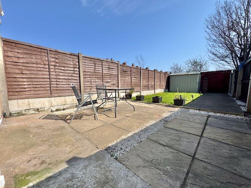 Rear garden
