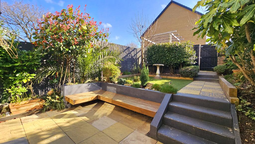 Rear garden