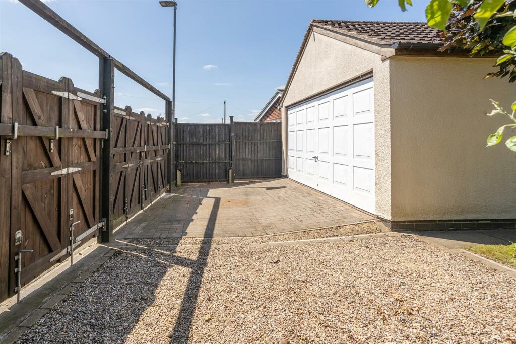 Driveway &amp; Double Garage