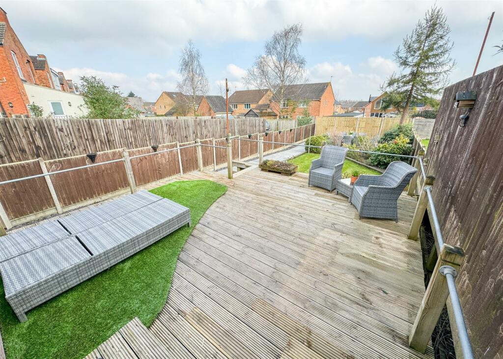 RAISED DECKING AREA