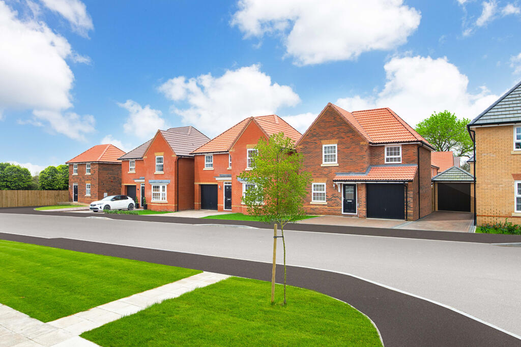 Street scene at Hesslewood Park, Hessle