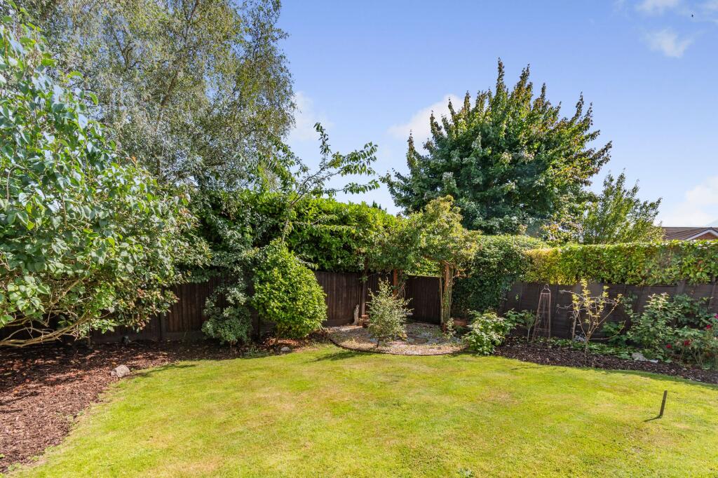 Rear garden