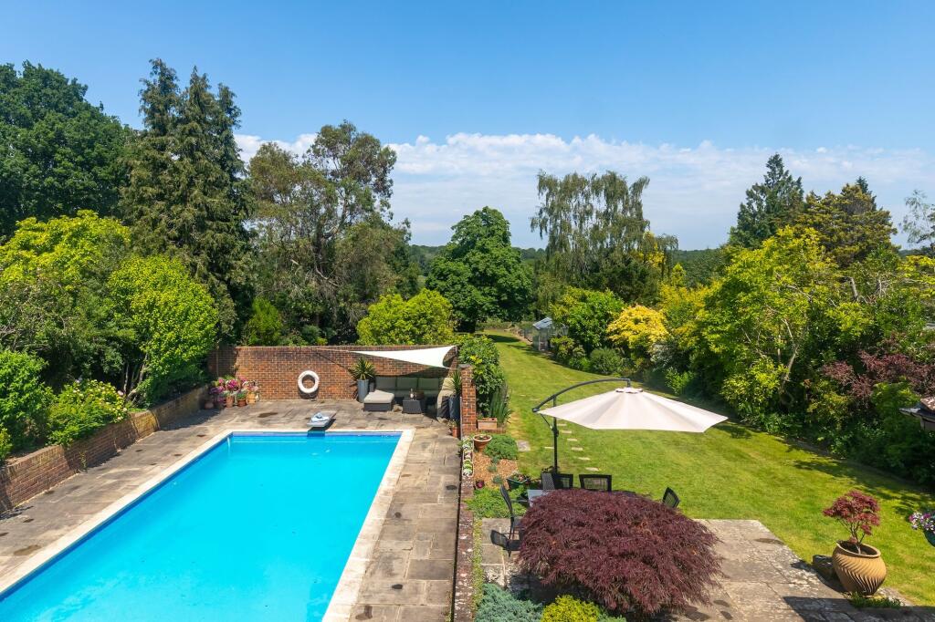 Pool and garden
