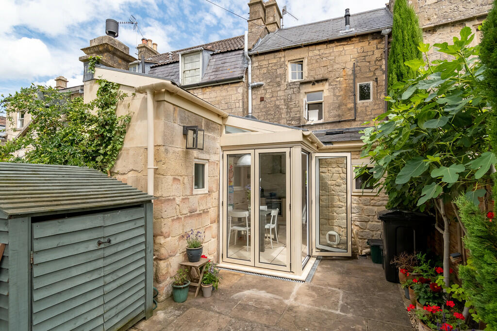 Rear of Property