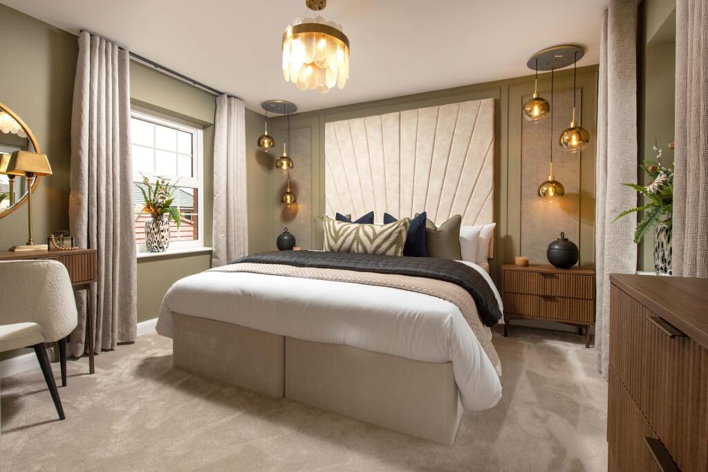 Brook View Avondale Show Home Main Bedroom