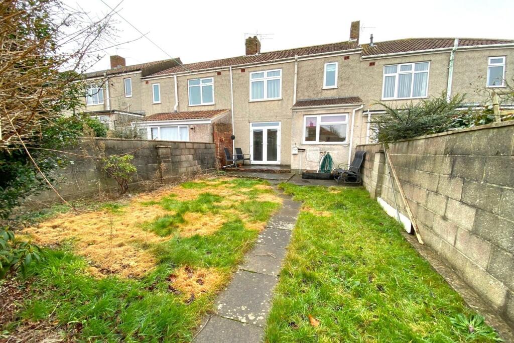 Rear of Property