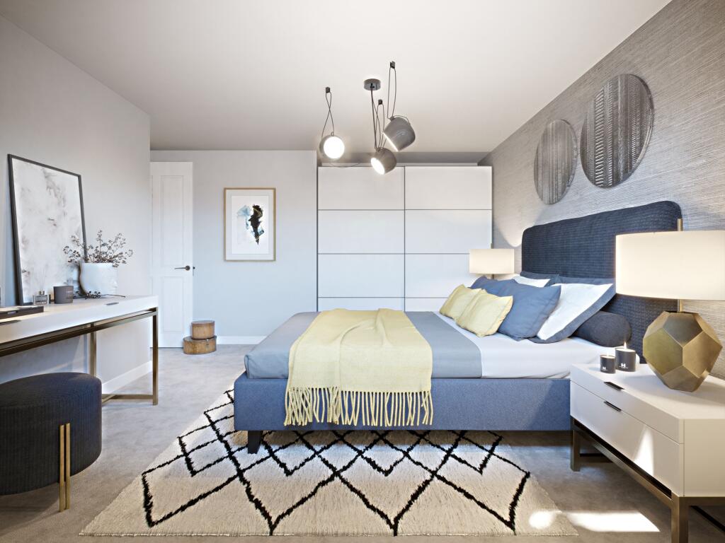 Double bedroom to the Exeter, a 4 bedroom detached home
