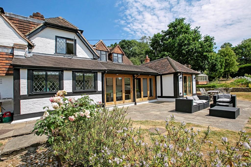 Rear of property