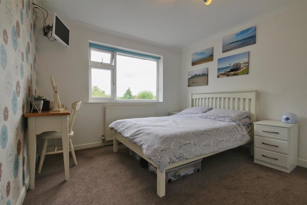 Bedroom One with fitted wardrobes