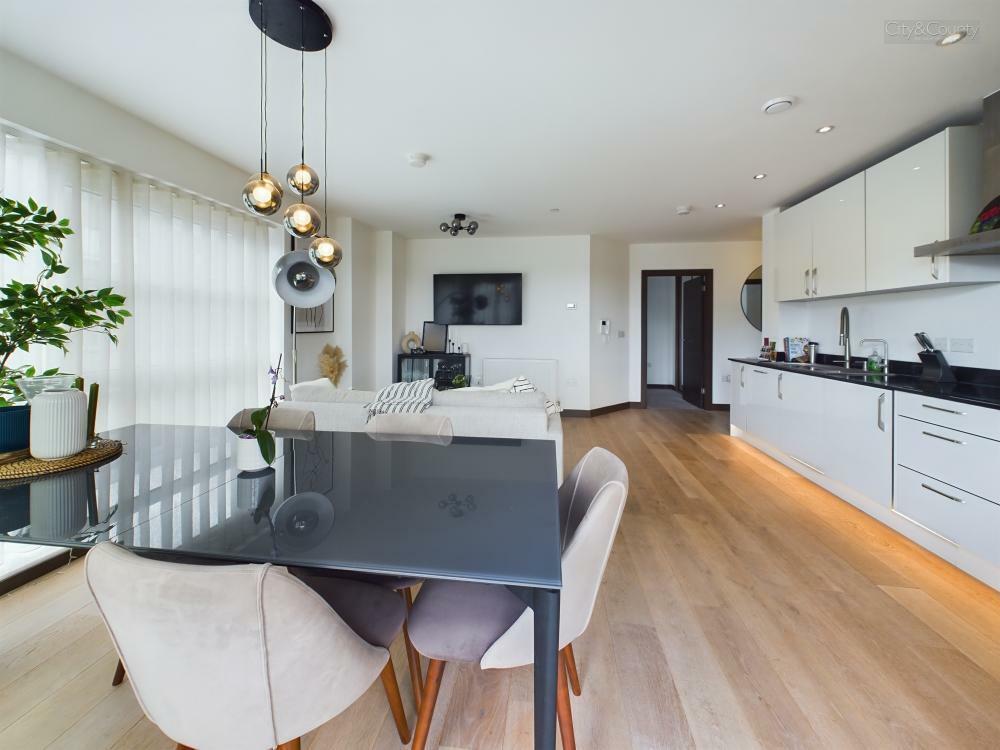 Kitchen/Dining/Living Area
