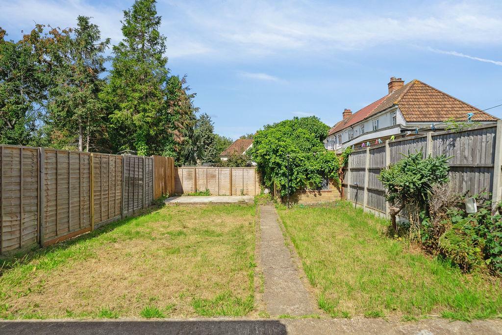 Rear garden