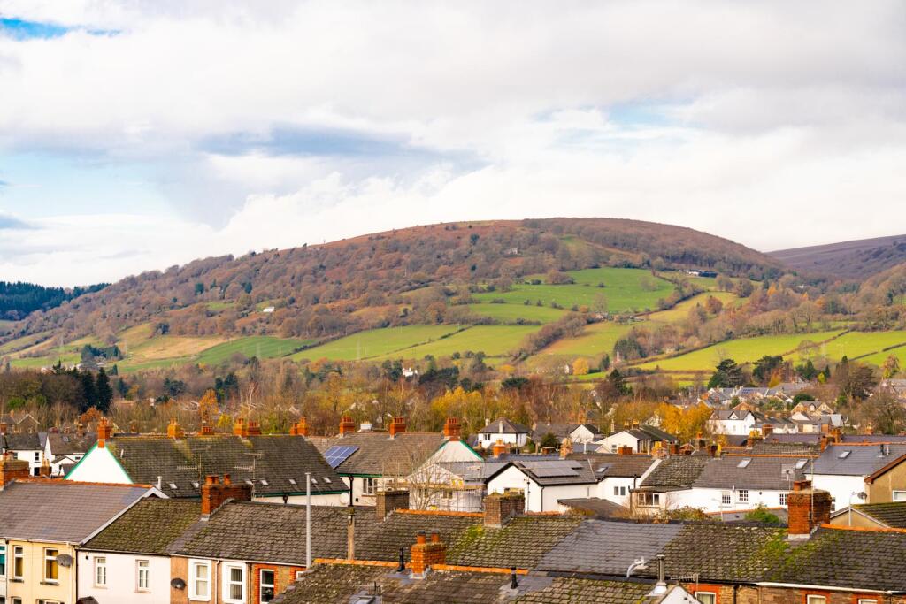 Plas Elyrch View from Roof Terrace  