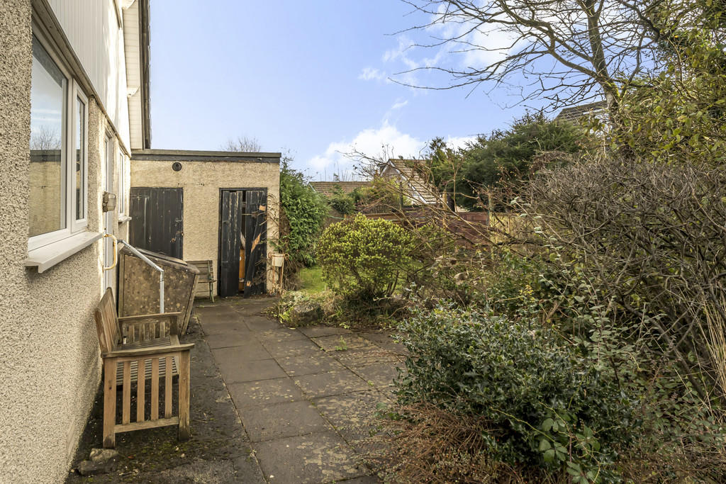 Patio at Back of ...