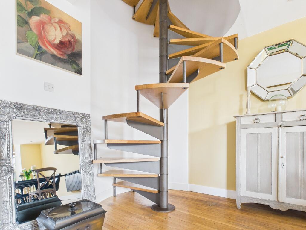 Spiral Staircase to Upper Floor