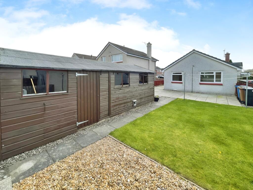 Rear garden workshop