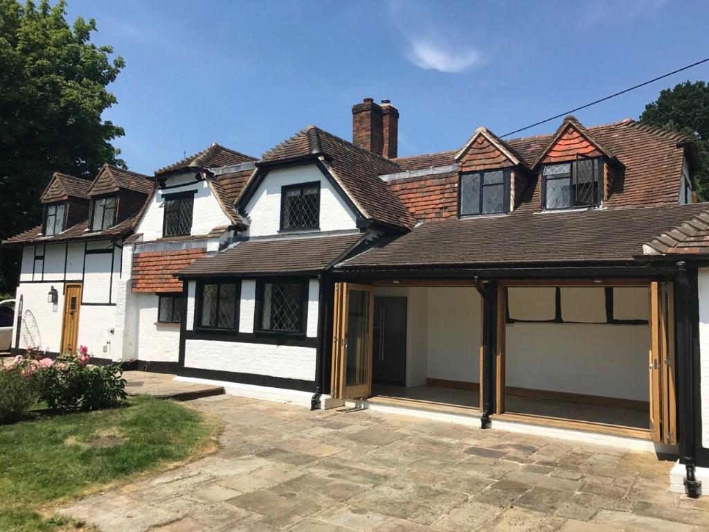 Rear of property