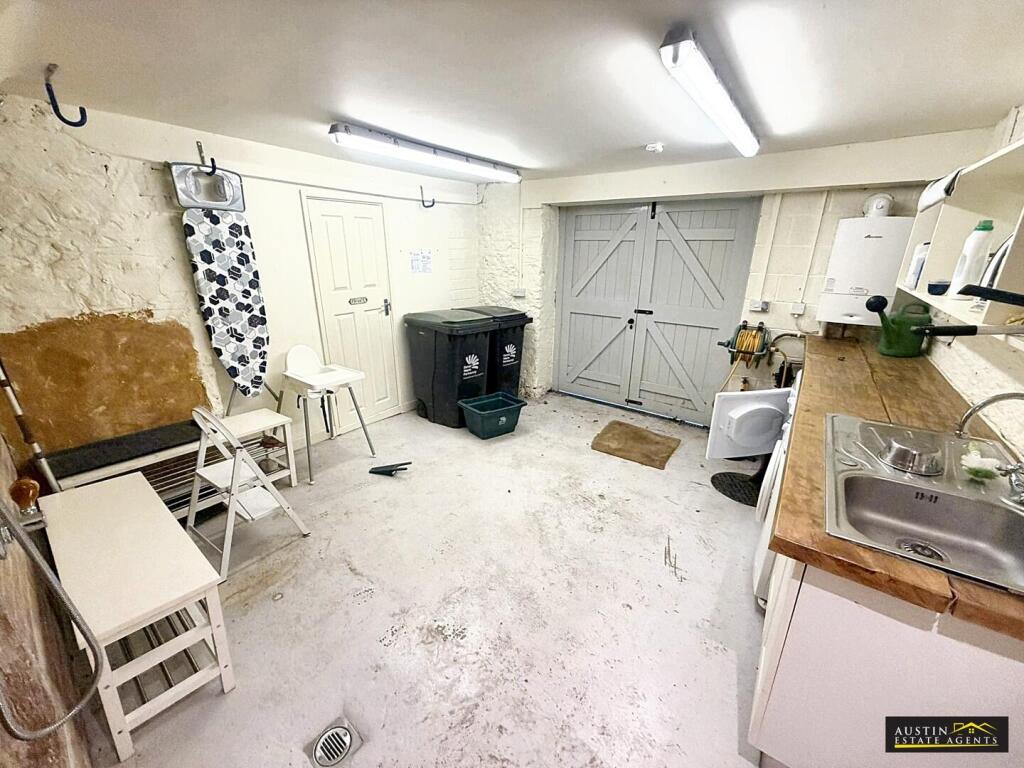 Garage with Utility Area