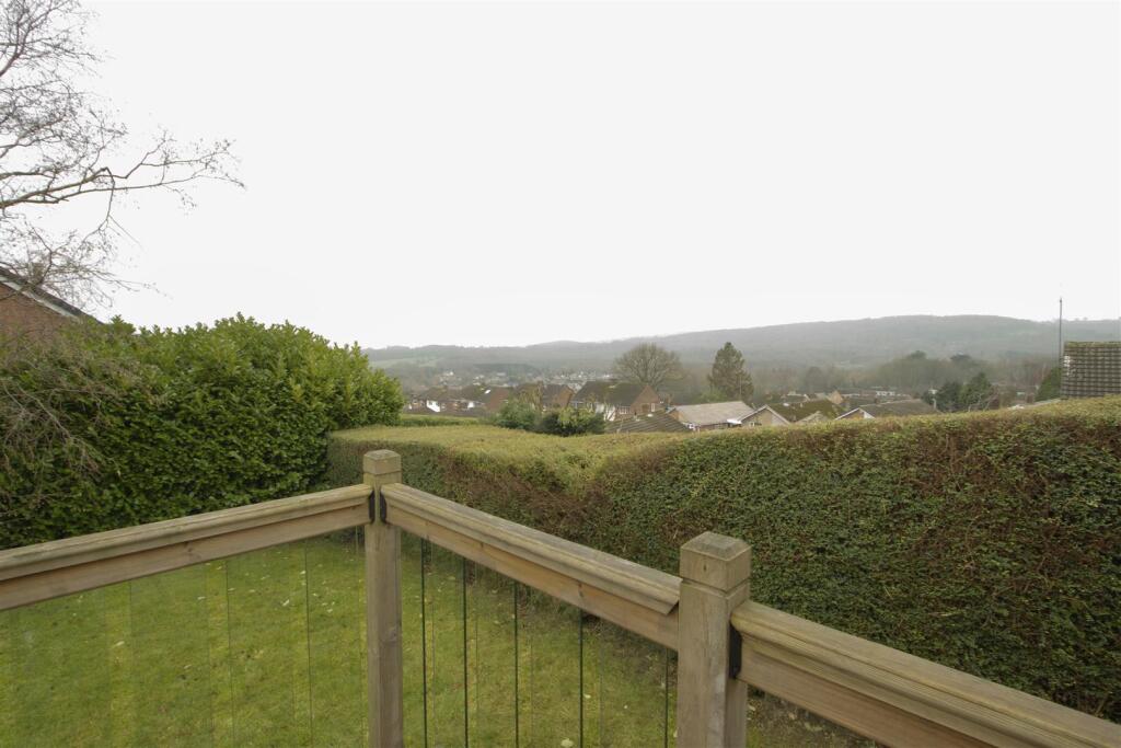 View from Decking