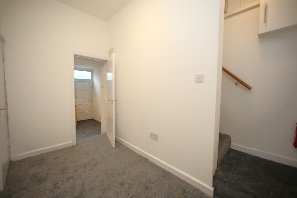 Lower ground hallway