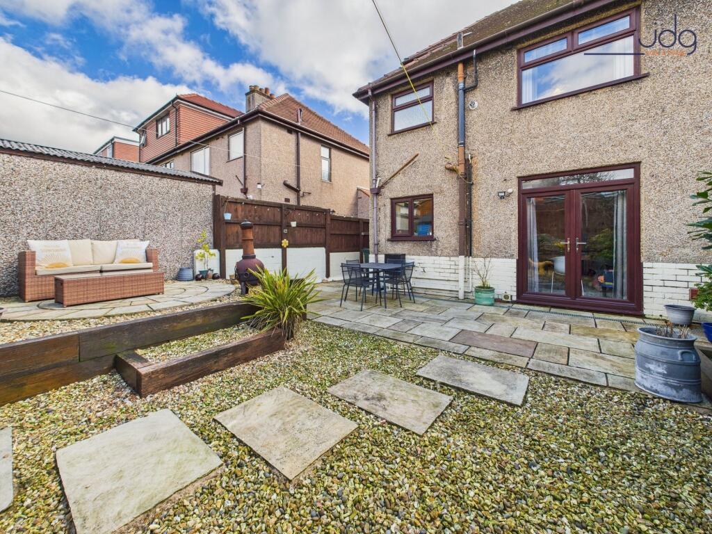 Rear of the Property