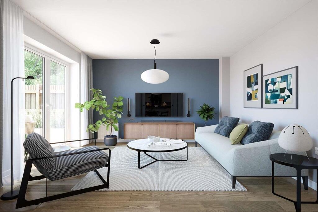 Open plan family room