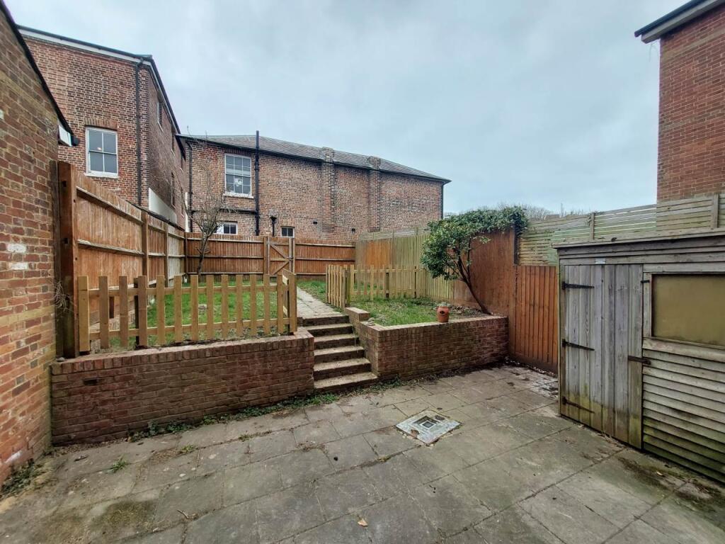 Rear garden
