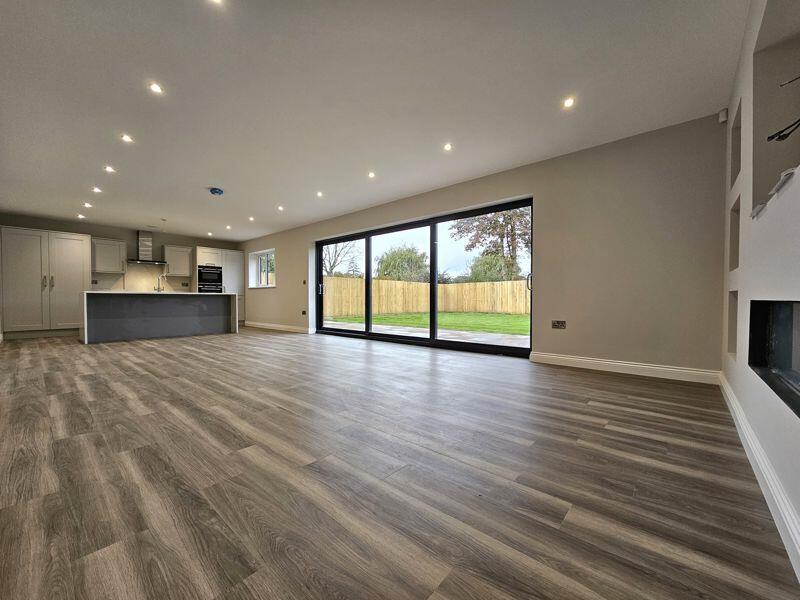 Family Room into Kitchen