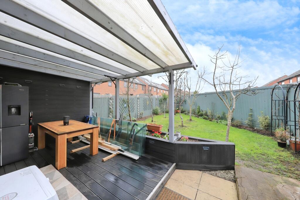Loggia/ Rear Garden
