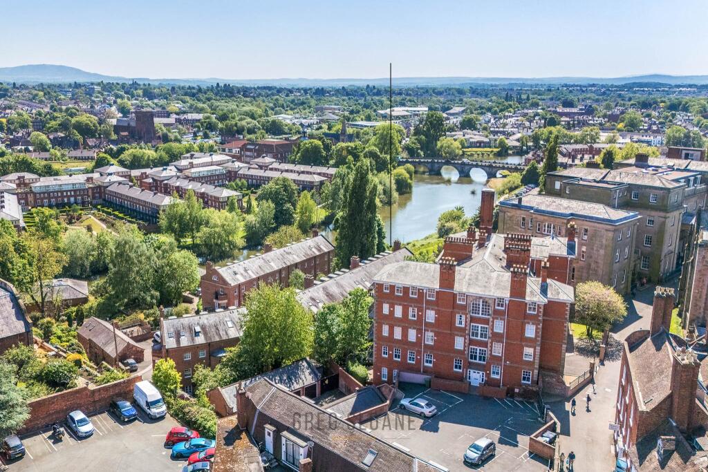 Apartment and River