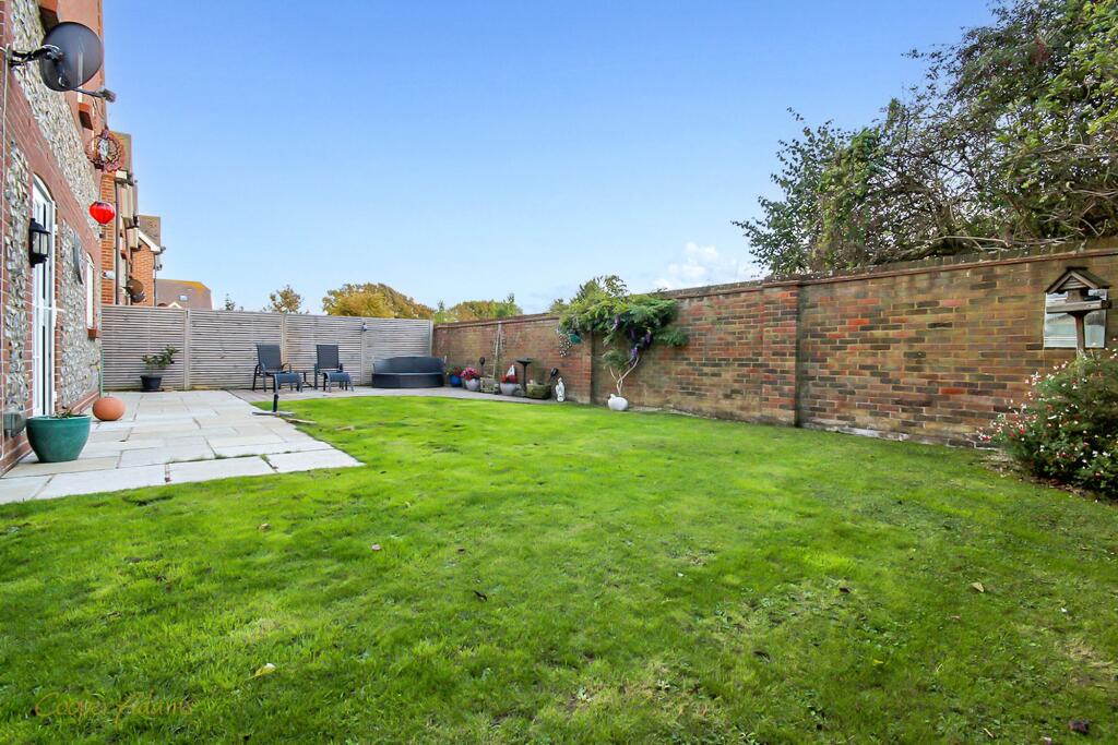 Rear garden
