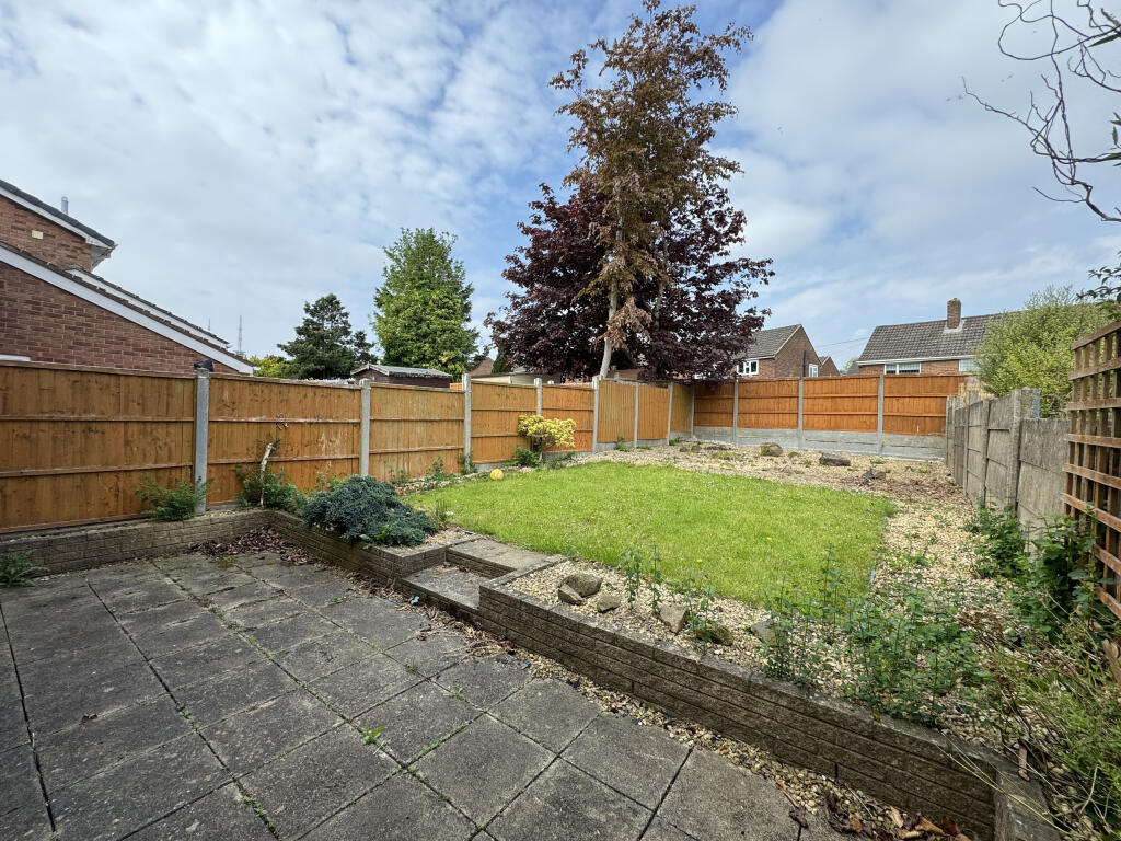 Rear garden