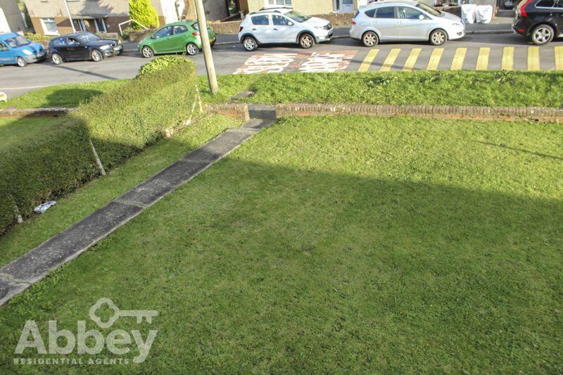 View of the front garden from Bedroom...