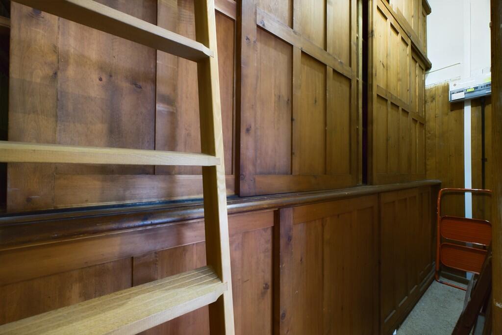 Storage shelves