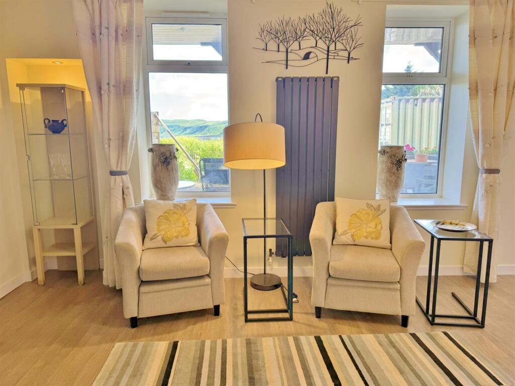 Living room area and view
