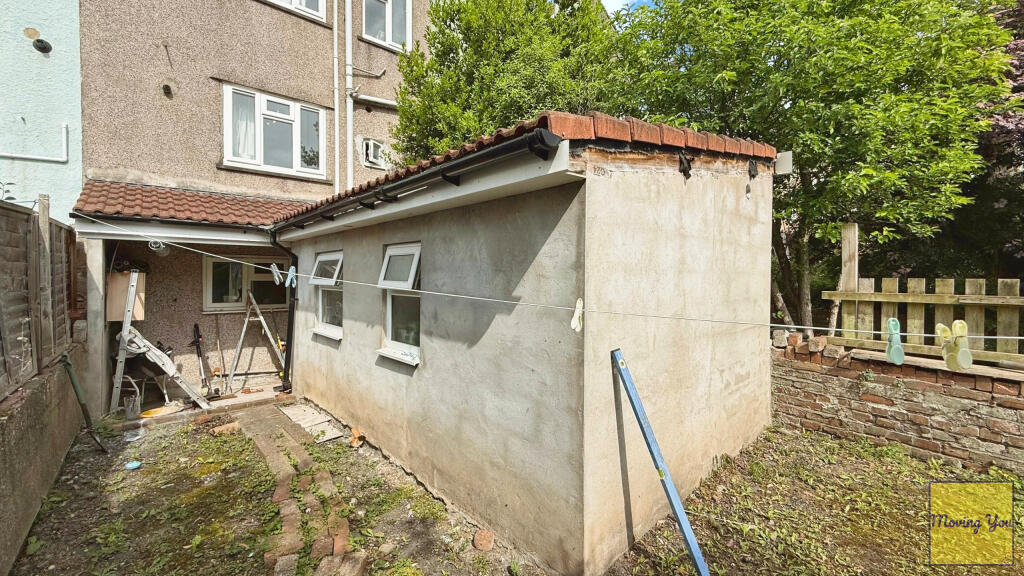 Rear of property/ view of extension