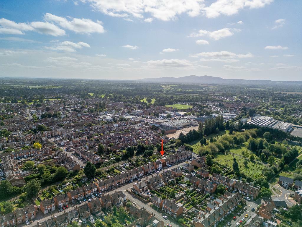 St. John's, looking toward Malvern Hills
