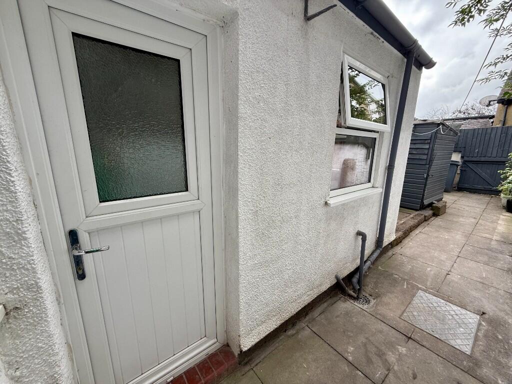 Rear garden