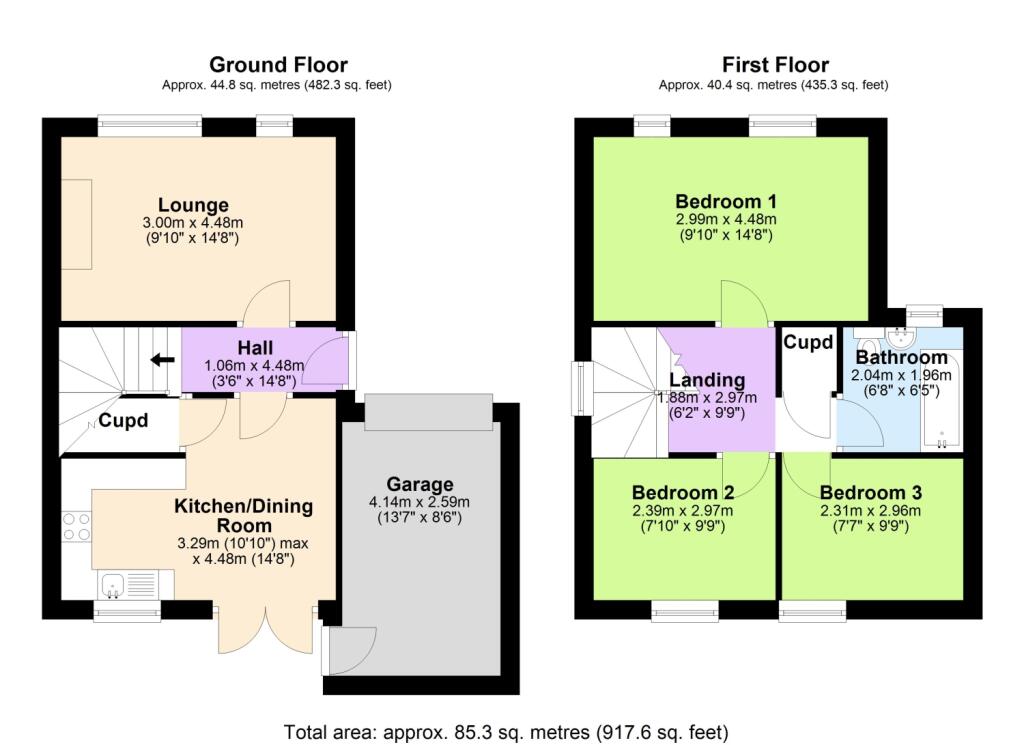 5 Church View, Weech Road, Dawlish - FLOORPLAN