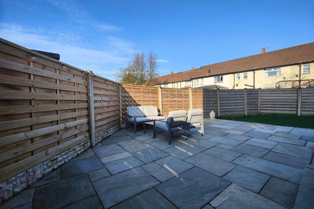 Stone Paved Seating Area