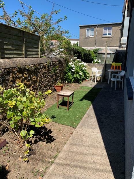 Rear garden