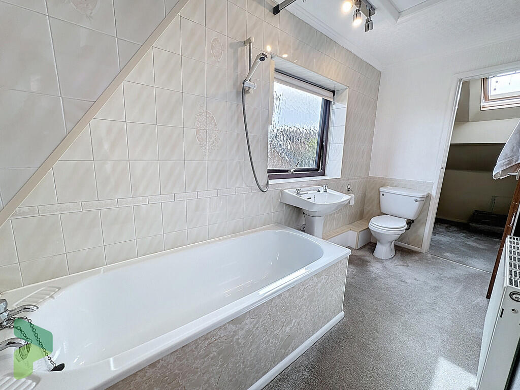 Bathroom through ...