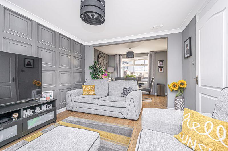 Lounge with open plan Dining