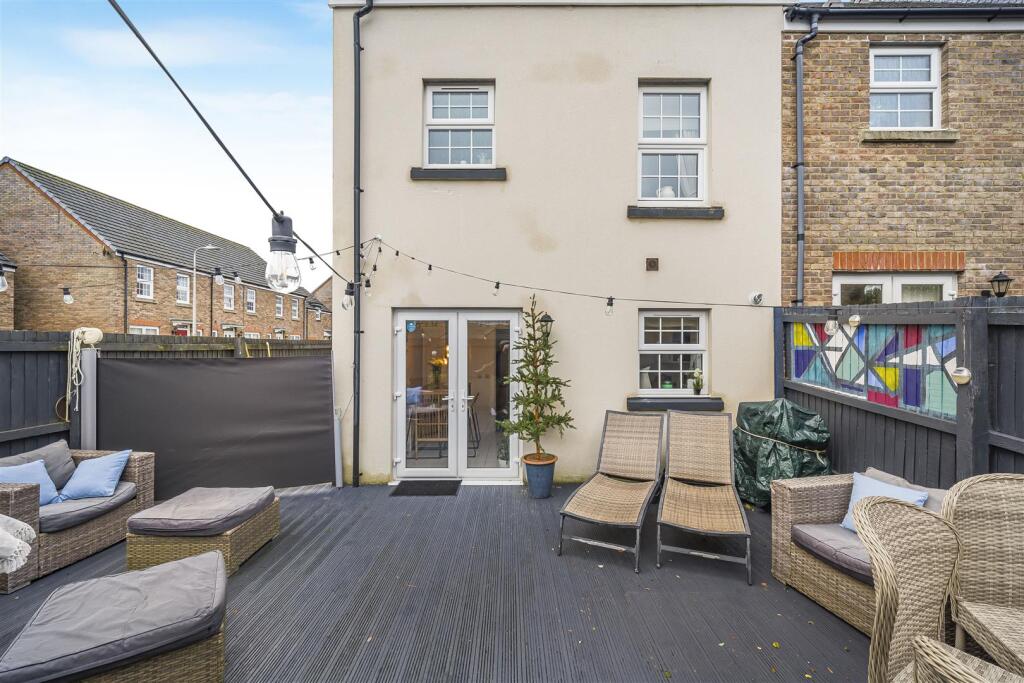 Rear garden