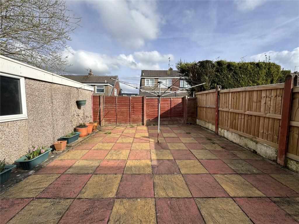 Rear Patio