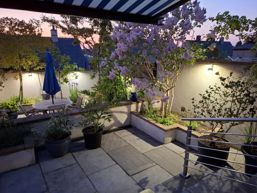 The Garden in the evening