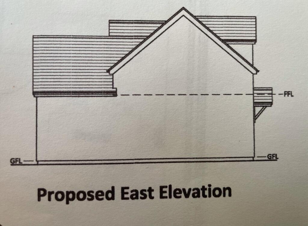 PROPOSED EAST ELEVATION