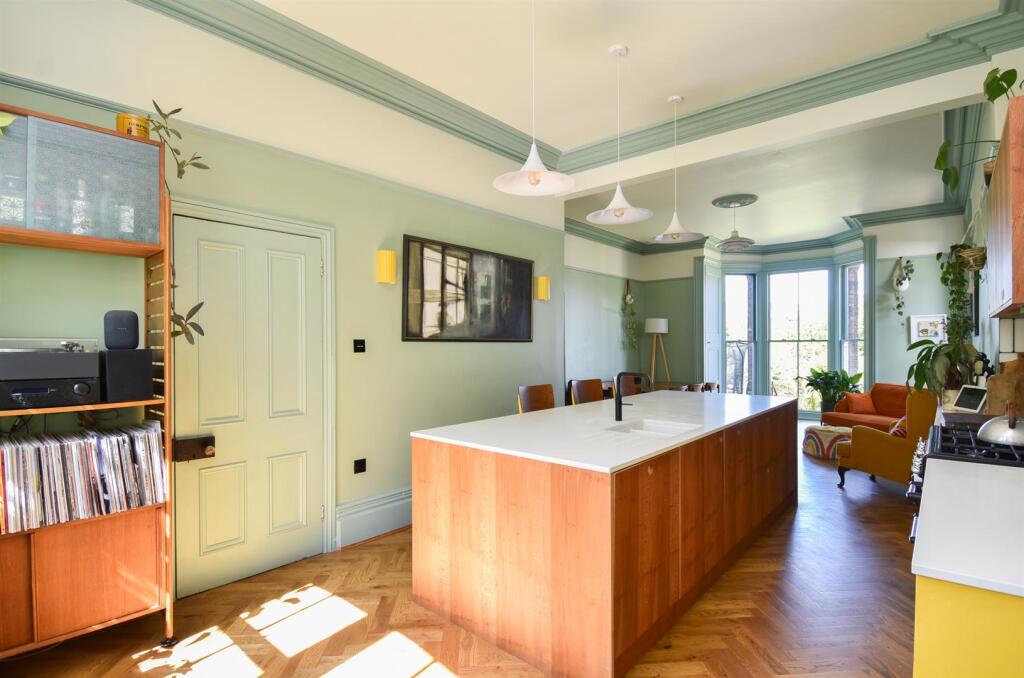 Open plan kitchen