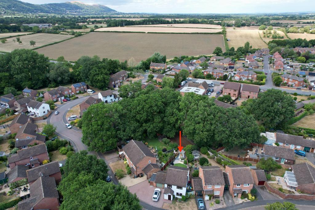 Surrounding countryside &amp; Malvern Hills